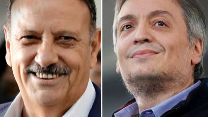 Quintela invitó a Máximo a La Rioja y quiere mediar en la pelea con Kicillof