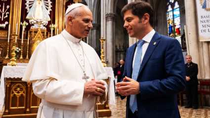 Tregua por el Papa: Kicillof alista la logística para recibir a León XIV y le pide a Milei un feriado nacional