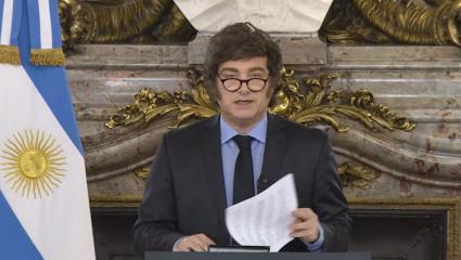 Con una nueva y fuerte defensa del equilibrio fiscal, Javier Milei dijo que "lo peor ya pasó"
