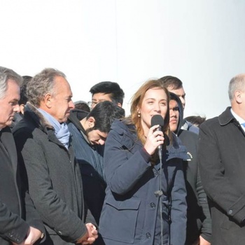 Con un Mindlin militante, Vidal y Macri llevaron su campaña a Bahía Blanca