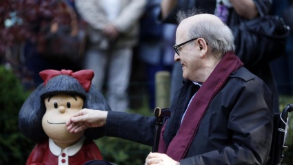 Dolor: a los 88 años, falleció Quino, el creador de Mafalda