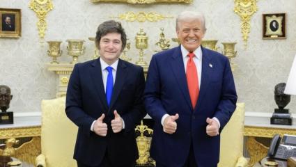 Trump y un salvavidas de plomo: "Si Milei no gana, dejaremos de apoyar a Argentina"