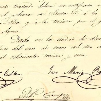 Se cumplen 190 años del Pacto Federal: inicio de la Confederación Argentina y génesis de la organización nacional
