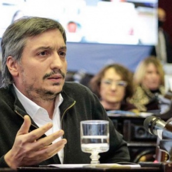 Máximo Kirchner: "El Gobierno está frente a un acoso mediático constante"
