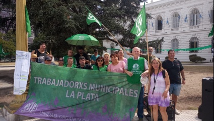 Garro y los trabajadores municipales de La Plata acordaron un aumento del 51%