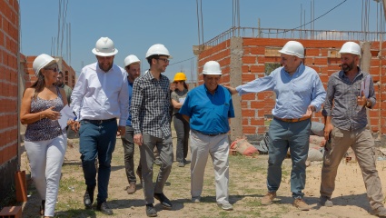 Avanza la reconstrucción del Barrio Kennedy en Berazategui
