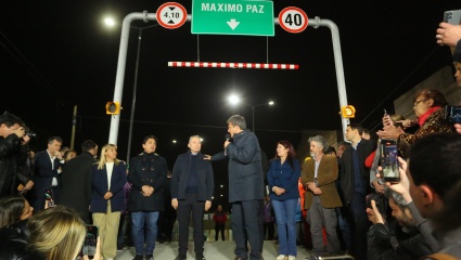 Massa, Katopodis y Fernando Gray inauguraron el paso bajo nivel Rebizo-General Paz