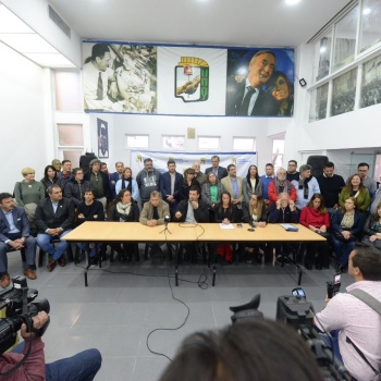 El PJ de La Plata realizó una conferencia de prensa tras la vandalización de la sede