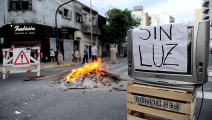 Siguen los cortes de luz en el área metropolitana y ya son 24 mil los usuarios afectados