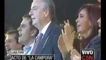 CFK recordó  el décimo aniversario del encuentro de Néstor Kirchner con la juventud