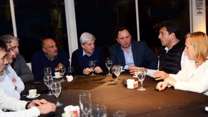Tras su vuelta de Nueva York: Massa se reunió con los intendentes del Frente Renovador