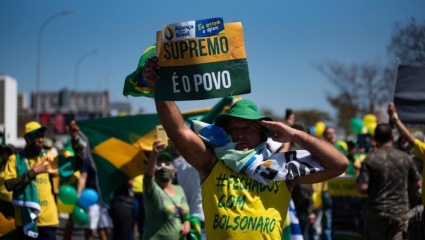 Se espesa la escena institucional en Brasil: Bolsonaro presionó a la Corte Suprema ante una multitud radicalizada