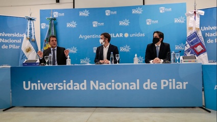 El Intendente de Pilar anunció la creación de una Universidad Nacional en la ciudad