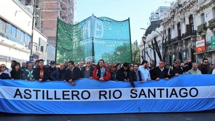 Hubo acuerdo: con ayuda de la pastoral social no se privatizará ni habrá despidos en el Astillero Río Santiago
