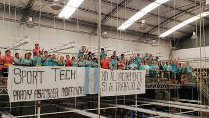 Alerta en San Martín por el posible cierre de una fábrica textil con 120 trabajadores