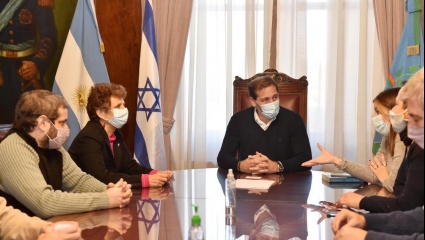 Garro recibió a la embajadora de Israel, buscando lograr acuerdos que promuevan inversiones
