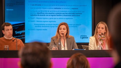 Flavia Royón sostuvo que el nuevo esquema tarifario “fomenta un uso más racional y sustentable de la energía”