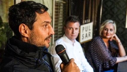 La Plata: Tognetti estuvo en Casa Pulsar y habló del periodismo en la "era" Macri