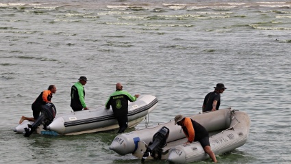 La Municipalidad de Ensenada busca hace 4 días a un pescador perdido en el Río