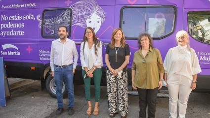 San Martín habilitó una unidad móvil para ayudar y asesorar víctimas de violencia de género