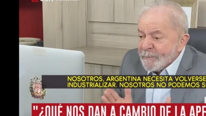 Lula da Silva apuntó contra "el desgobierno" de Bolsonaro y respaldó las políticas de Alberto: "La economía resucita, la gente no"