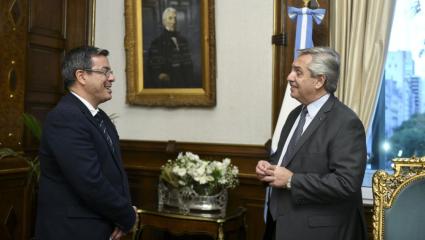 Gerardo Martínez evaluó que esta semana ingresará al Congreso el proyecto de acuerdo con el FMI