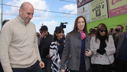 Vidal recorrió en Quilmes las oficinas del programa el Estado en tu Barrio