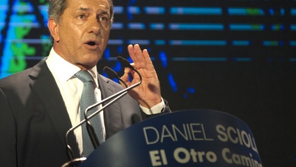 Daniel Scioli lanzó su precandidatura a presidente de la nación