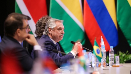 Alberto ante el Mercosur: “Tenemos la oportunidad de ir en socorro del mundo hambriento”