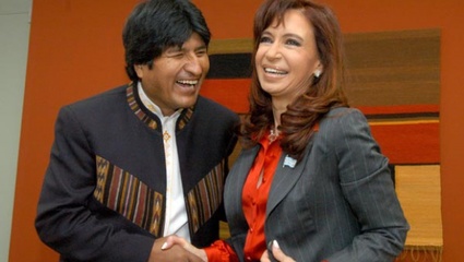 Evo Morales visita Argentina y firma acuerdos bilaterales