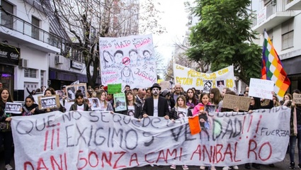 Gatillo fácil: una masiva marcha recorrió las calles de La Plata para pedir justicia por los pibes de Monte