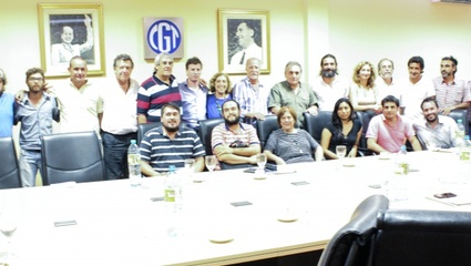 Reunión de la CGT con el Peronismo Revolucionario