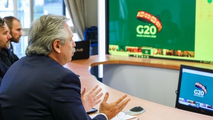 Alberto Fernández ante el G20: “No dudamos en proteger la vida de nuestra gente”