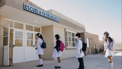 La nueva normalidad, a las aulas: así volvieron las clases presenciales en San Juan