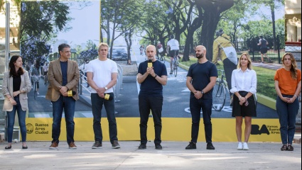 Larreta anunció la transformación de la Av. Del Libertador en la primera calle compartida