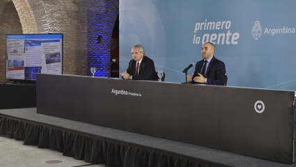 Alberto Fernández y Guzmán presentaron el proyecto de Renta Inesperada