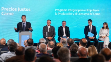 Massa anunció una serie de medidas dirigidas a controlar el precio de la carne, fomentar la producción y el consumo