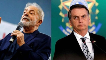 Encuestas aseguran que Lula vencería en primera y segunda vuelta a Bolsonaro