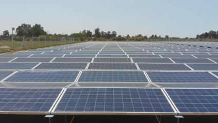 Inician la instalación de dos parques solares en Saladillo