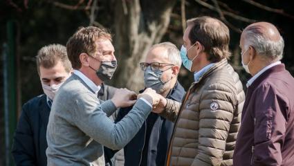 Toma de tierras: Garro hizo tándem con Ritondo y Santilli contra Kicillof, pero lo desmintieron