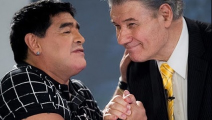 La emoción de Víctor Hugo Morales por la victoria argentina: "Anda Diego Maradona dando vueltas"