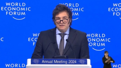 Milei fue a Davos a repartir acusaciones de socialismo entre la audiencia