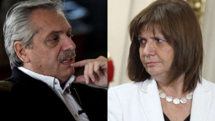 Alberto Fernández demandó a Patricia Bullrich por 100 millones de pesos