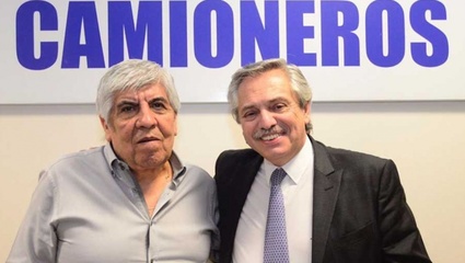 Alberto Fernández recibió a Hugo Moyano: la discusión paritaria y la renegociación de la deuda, como ejes de la charla