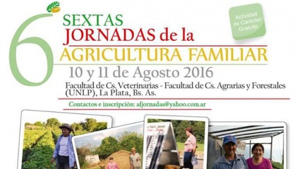 Presentación de la 6ta jornada de la agricultura familiar en la UNLP