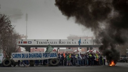 Los trabajadores del Puerto de Buenos Aires iniciaron un paro de 72 horas por incumplimiento de revisión salarial