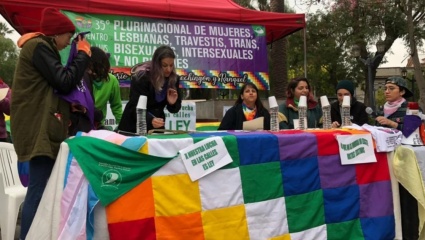 Encuentro Plurinacional de Mujeres: el MUP de Berisso salió con tres micros para San Luis