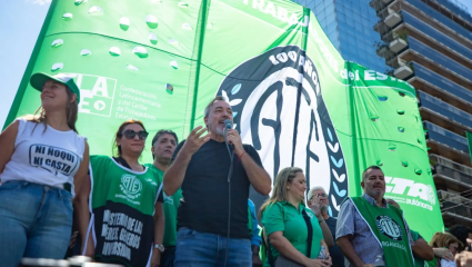 Jornada de protesta de estatales: “No vaya a ser cosa que Milei termine preso”