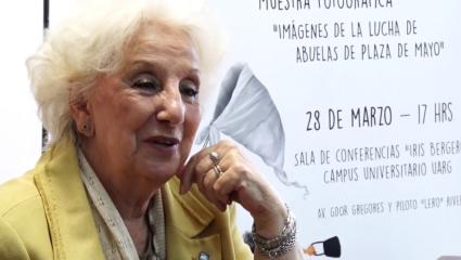 8M: Homenaje bonaerense a Estela de Carlotto y las Abuelas de Plaza de Mayo