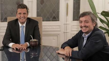 Cónclave entre Máximo Kirchner y Sergio Massa para definir el apoyo K al acuerdo con el FMI